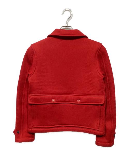BROWN'S BEACH JACKET（ブラウンズビーチジャケット）BROWN'S BEACH JACKET (ブラウンズビーチジャケット) ハンティングジャケット レッド サイズ:BOYの古着・服飾アイテム