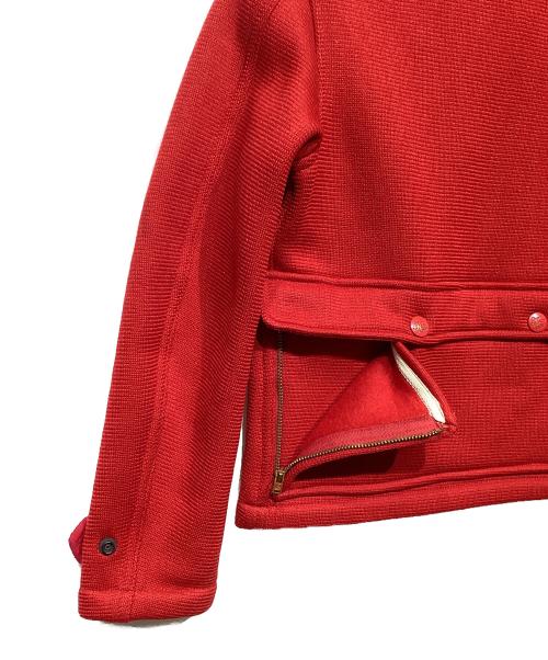 BROWN'S BEACH JACKET（ブラウンズビーチジャケット）BROWN'S BEACH JACKET (ブラウンズビーチジャケット) ハンティングジャケット レッド サイズ:BOYの古着・服飾アイテム