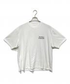 The Ennoy Professionalザ エンノイ プロフェッショナル）の古着「Logo T-Shirt」｜ホワイト
