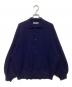 GALERIE VIE（ギャルリーヴィー）の古着「スコットランドカシミヤ ポロカラープルオーバー」｜ネイビー