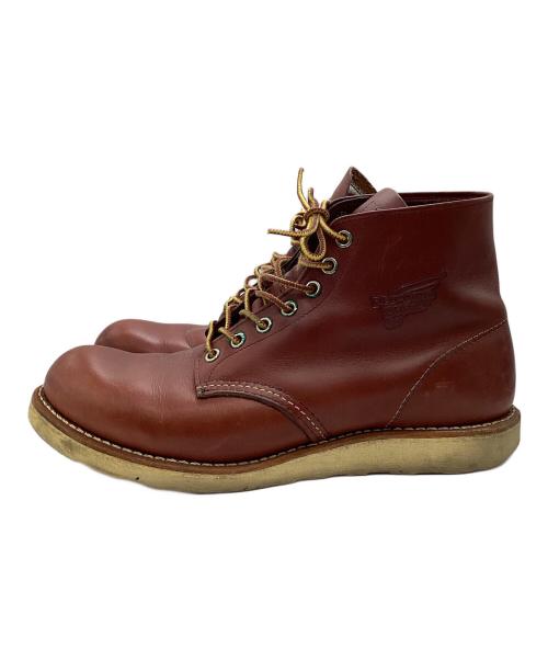 RED WING（レッドウィング）RED WING (レッドウィング) ワークブーツ ブラウン サイズ:8 1/2の古着・服飾アイテム