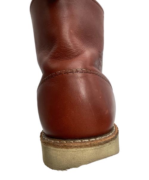 RED WING（レッドウィング）RED WING (レッドウィング) ワークブーツ ブラウン サイズ:8 1/2の古着・服飾アイテム