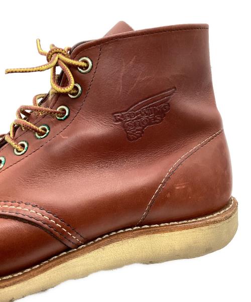 RED WING（レッドウィング）RED WING (レッドウィング) ワークブーツ ブラウン サイズ:8 1/2の古着・服飾アイテム