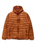 Patagoniaパタゴニア）の古着「M'S ULTRALIGHT DOWN HOODY」｜オレンジ