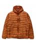 Patagonia（パタゴニア）の古着「M'S ULTRALIGHT DOWN HOODY」｜オレンジ