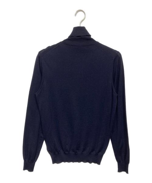FEDELI（フェデーリ）FEDELI (フェデーリ) SUPER140 タートルネックニット ネイビー サイズ:44の古着・服飾アイテム