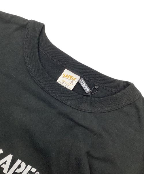 SAPEur（サプール）SAPEur (サプール) GEORGETOWN HEAD S/S TEE ブラック サイズ:XL 未使用品の古着・服飾アイテム
