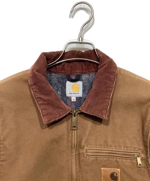 CarHartt（カーハート）CarHartt (カーハート) 裏ブランケットデトロイトジャケット ブラウン サイズ:Mの古着・服飾アイテム