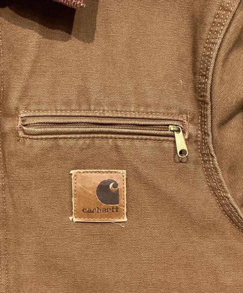 CarHartt（カーハート）CarHartt (カーハート) 裏ブランケットデトロイトジャケット ブラウン サイズ:Mの古着・服飾アイテム