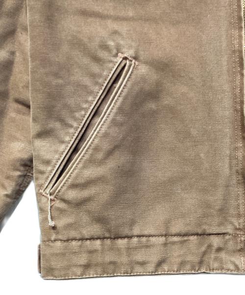 CarHartt（カーハート）CarHartt (カーハート) 裏ブランケットデトロイトジャケット ブラウン サイズ:Mの古着・服飾アイテム