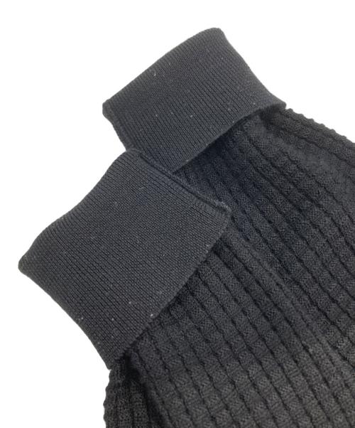 Maison Margiela（メゾンマルジェラ）Maison Margiela (メゾンマルジェラ) ウールVネックニット ブラック サイズ:Sの古着・服飾アイテム