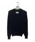 Maison Margiela（メゾンマルジェラ）の古着「ウールVネックニット」｜ブラック