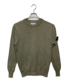 STONE ISLAND（ストーンアイランド）の古着「クルーネックニット」｜オリーブ