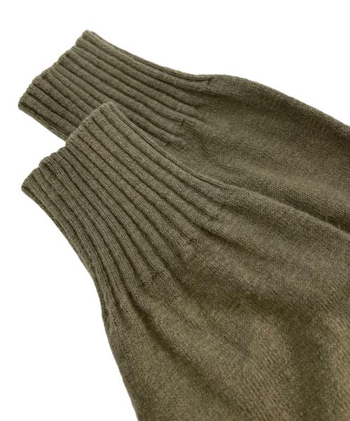 STONE ISLAND（ストーンアイランド）STONE ISLAND (ストーンアイランド) クルーネックニット オリーブ サイズ:Sの古着・服飾アイテム