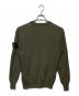 STONE ISLAND (ストーンアイランド) クルーネックニット オリーブ サイズ:S：14000円