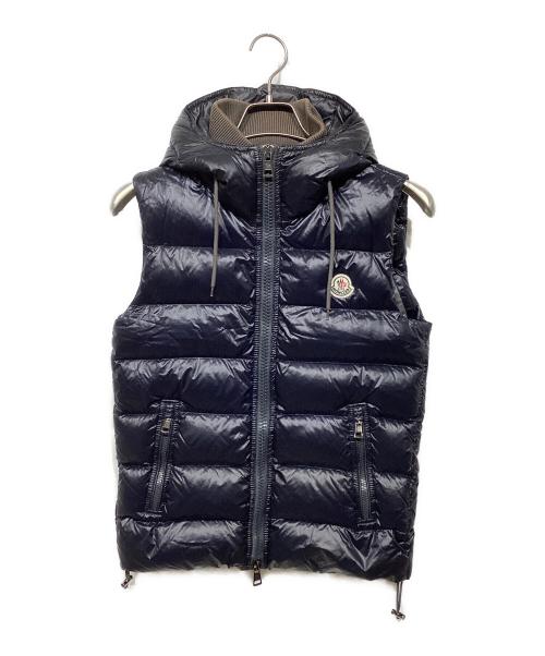 MONCLER（モンクレール）MONCLER (モンクレール) BARTHOLOME ダウンベスト ネイビーの古着・服飾アイテム