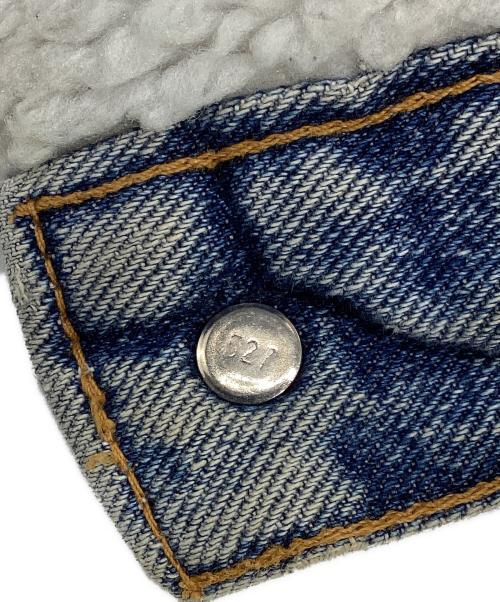 LEVI'S（リーバイス）LEVI'S (リーバイス) 裏ボアデニムジャケット インディゴ サイズ:Lの古着・服飾アイテム