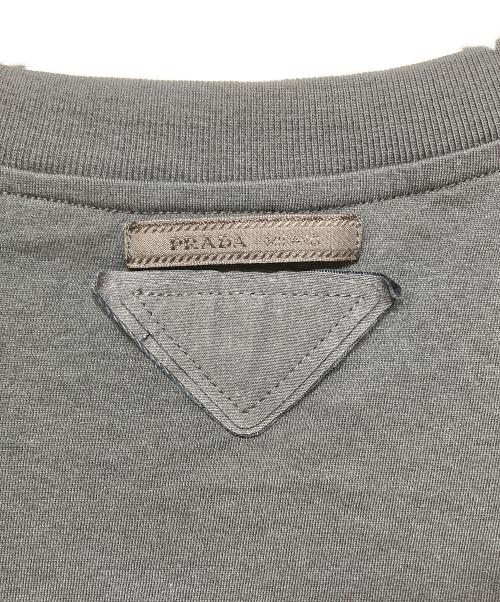 PRADA（プラダ）PRADA (プラダ) UJM492　Tシャツ ブラック サイズ:Sの古着・服飾アイテム