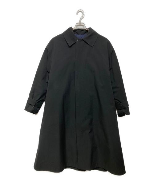 WILD THINGS（ワイルドシングス）WILD THINGS (ワイルドシングス) STYLE&EDIT 別注 バックギャザードベルトステンカラーコート ブラック サイズ:Mの古着・服飾アイテム