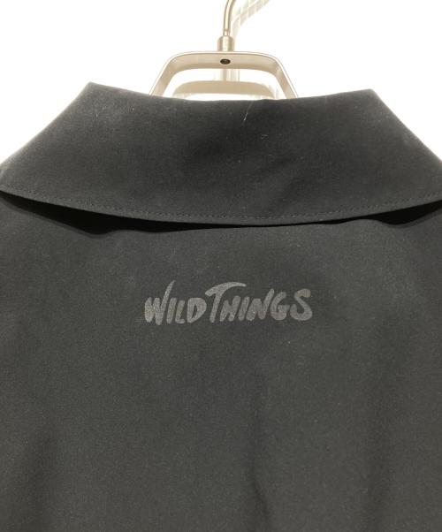 WILD THINGS（ワイルドシングス）WILD THINGS (ワイルドシングス) STYLE&EDIT 別注 バックギャザードベルトステンカラーコート ブラック サイズ:Mの古着・服飾アイテム