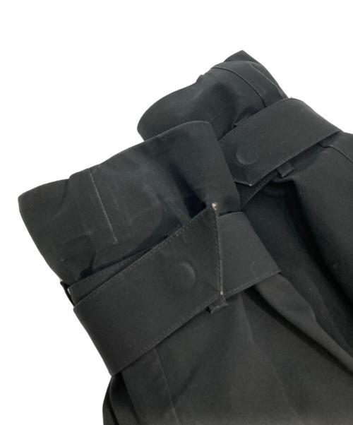 WILD THINGS（ワイルドシングス）WILD THINGS (ワイルドシングス) STYLE&EDIT 別注 バックギャザードベルトステンカラーコート ブラック サイズ:Mの古着・服飾アイテム