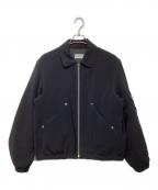CONZコンズ）の古着「ショートボンバージャケット」｜ブラック