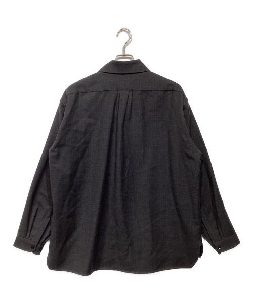 Gorsch the merry coachman（ゴーシュ ザ メリーコーチマン）Gorsch the merry coachman (ゴーシュ ザ メリーコーチマン) ウールシャツ グレー サイズ:50の古着・服飾アイテム