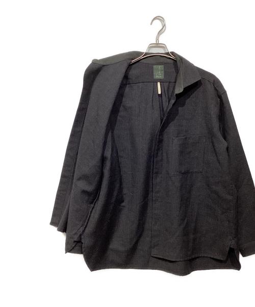 Gorsch the merry coachman（ゴーシュ ザ メリーコーチマン）Gorsch the merry coachman (ゴーシュ ザ メリーコーチマン) ウールシャツ グレー サイズ:50の古着・服飾アイテム