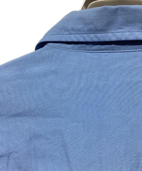 AURALEE（オーラリー）AURALEE (オーラリー) WASHED FINX TWILL BIG SHIRT ブルー サイズ:4の古着・服飾アイテム