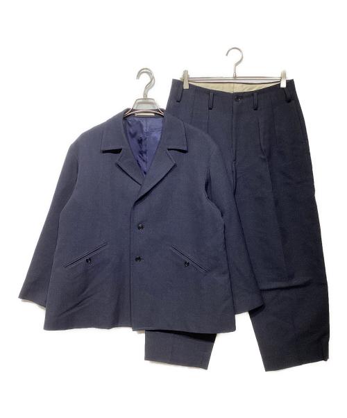 Gorsch the merry coachman（ゴーシュ ザ メリーコーチマン）Gorsch the merry coachman (ゴーシュ ザ メリーコーチマン) アルパカ混セットアップ グレー サイズ:50/82の古着・服飾アイテム