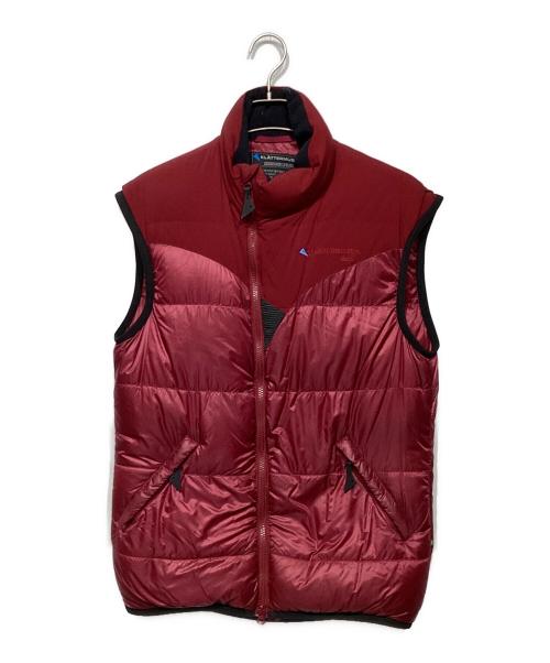 KLATTERMUSEN（クレッタルムーセン）KLATTERMUSEN (クレッタルムーセン) Bore Vest ダウンベスト レッド サイズ:XSの古着・服飾アイテム