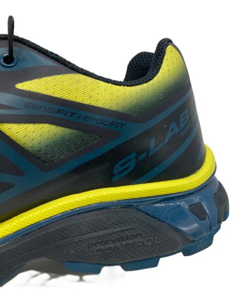 SALOMON（サロモン）SALOMON (サロモン) XT-6 SKYLINE　474404 イエロー×ネイビー サイズ:US9の古着・服飾アイテム