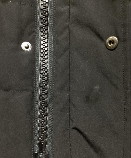 DANTON（ダントン）DANTON (ダントン) FAKE FUR HOODED DOWN JACKET ブラック サイズ:Sの古着・服飾アイテム