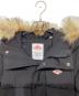 中古・古着 DANTON (ダントン) FAKE FUR HOODED DOWN JACKET ブラック サイズ:S：18000円