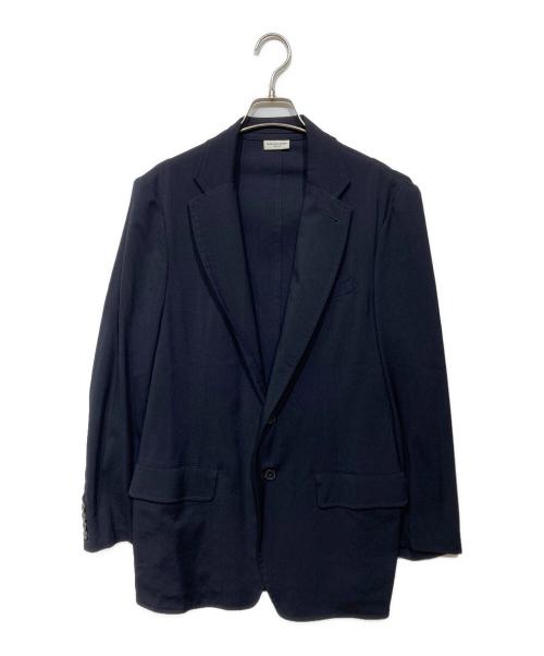 DRIES VAN NOTEN（ドリスヴァンノッテン）DRIES VAN NOTEN (ドリスヴァンノッテン) ウールテーラードジャケット ネイビー サイズ:46の古着・服飾アイテム