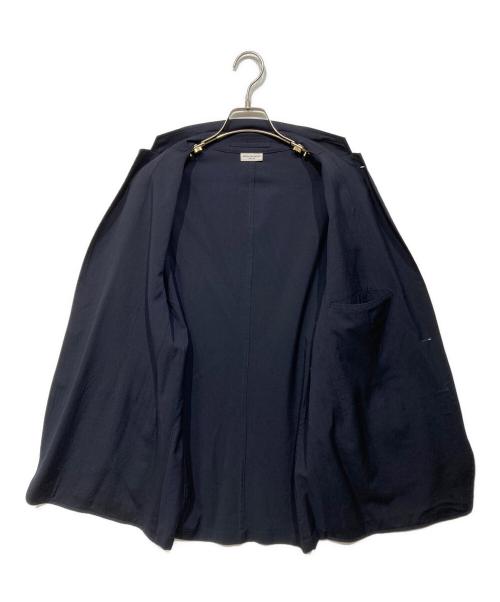 DRIES VAN NOTEN（ドリスヴァンノッテン）DRIES VAN NOTEN (ドリスヴァンノッテン) ウールテーラードジャケット ネイビー サイズ:46の古着・服飾アイテム