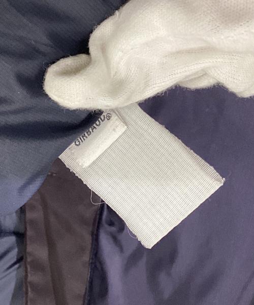 marithe francois girbaud LE JEAN DE（マリテフランソワジルボー）marithe francois girbaud LE JEAN DE (マリテフランソワジルボー) リボンデザイン中綿コート ネイビー サイズ:不明の古着・服飾アイテム