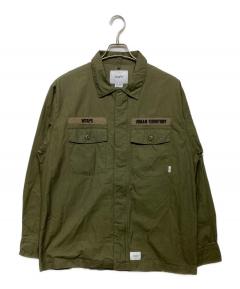 中古・古着通販】WTAPS (ダブルタップス) ミリタリージャケット カーキ