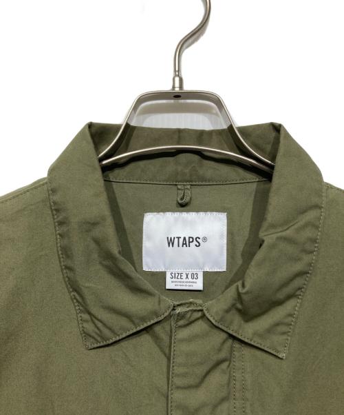 WTAPS（ダブルタップス）WTAPS (ダブルタップス) FLYERS/LS/COTTON.WEATHER オリーブ サイズ:03の古着・服飾アイテム