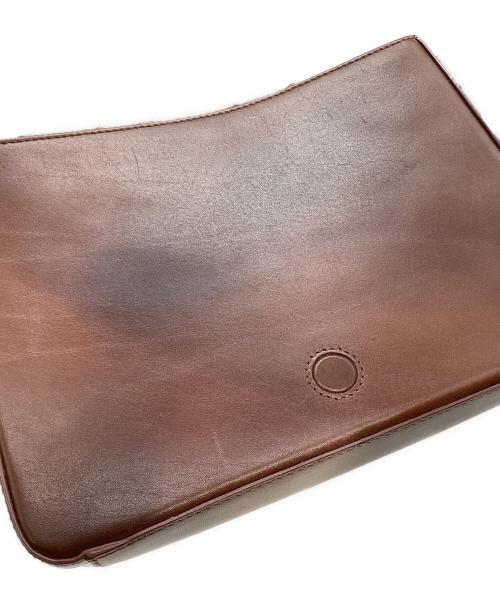 MOTHERHOUSE（マザーハウス）MOTHERHOUSE (マザーハウス) アンティーク B5 ショルダー ブラウンの古着・服飾アイテム