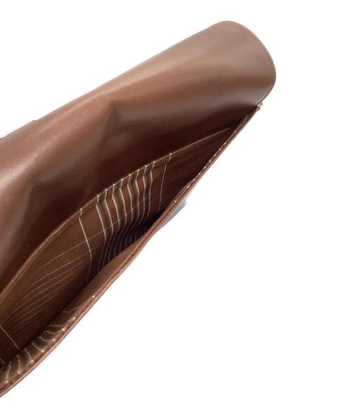 MOTHERHOUSE（マザーハウス）MOTHERHOUSE (マザーハウス) アンティーク B5 ショルダー ブラウンの古着・服飾アイテム