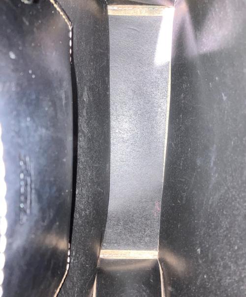 Herz（ヘルツ）Herz (ヘルツ) レザートートバッグ ブラックの古着・服飾アイテム