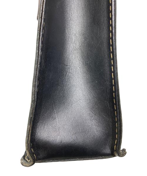 Herz（ヘルツ）Herz (ヘルツ) レザートートバッグ ブラックの古着・服飾アイテム