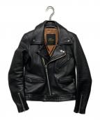 TRUNO by NOISE MAKERトルノバイノイズメーカー）の古着「ダブルライダースジャケット NM-LJ-009」｜ブラック