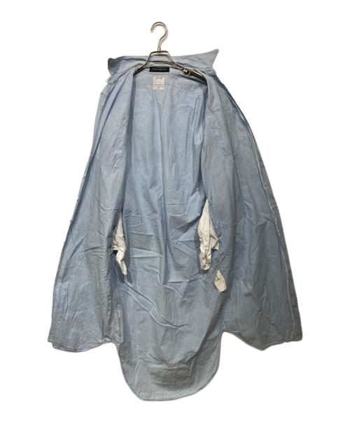 MADISON BLUE（マディソンブルー）MADISON BLUE (マディソンブルー) HAMPTON CHAMBRAY OP（ハンプトン シャンブレー） ブルー サイズ:00（XS）の古着・服飾アイテム