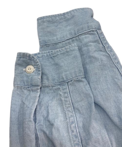 MADISON BLUE（マディソンブルー）MADISON BLUE (マディソンブルー) HAMPTON CHAMBRAY OP（ハンプトン シャンブレー） ブルー サイズ:00（XS）の古着・服飾アイテム