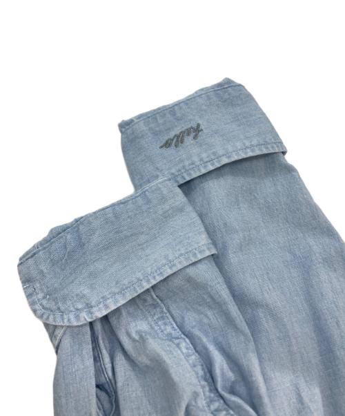 MADISON BLUE（マディソンブルー）MADISON BLUE (マディソンブルー) HAMPTON CHAMBRAY OP（ハンプトン シャンブレー） ブルー サイズ:00（XS）の古着・服飾アイテム