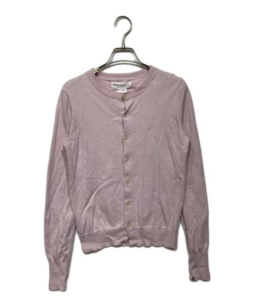 extreme cashmere（エクストリーム カシミア）extreme cashmere (エクストリーム カシミア) コットンカシミヤカーディガン WGZ10A2105D0002 ピンク サイズ:Freeの古着・服飾アイテム