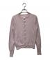 extreme cashmere（エクストリーム カシミア）の古着「コットンカシミヤカーディガン WGZ10A2105D0002」｜ピンク