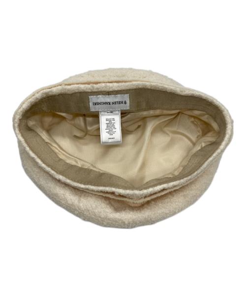 HELEN KAMINSKI（ヘレンカミンスキー）HELEN KAMINSKI (ヘレンカミンスキー) ツイードベレー帽 ベージュの古着・服飾アイテム